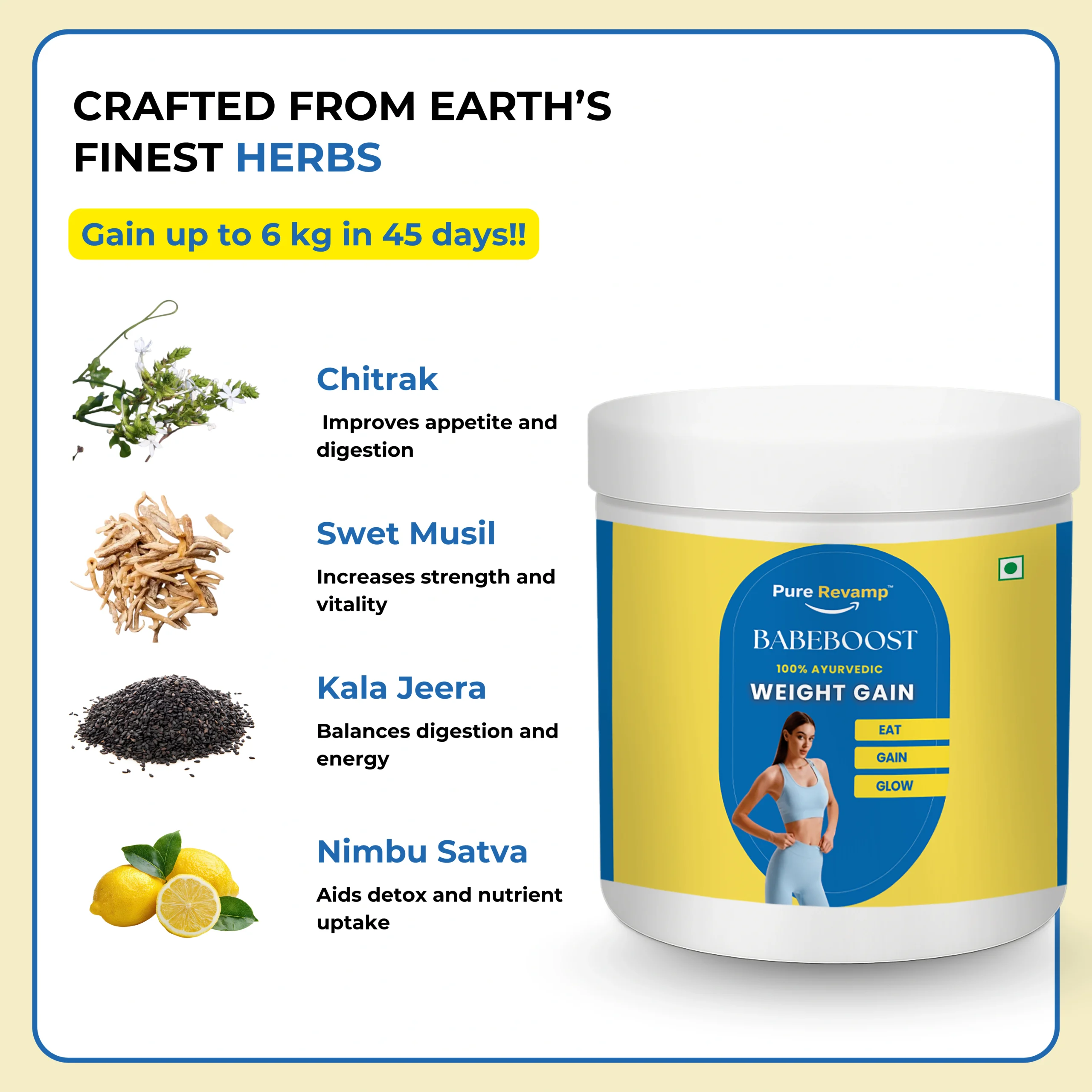 BabeBoost – Advanced Ayurvedic Weight Gainer for Women - 5