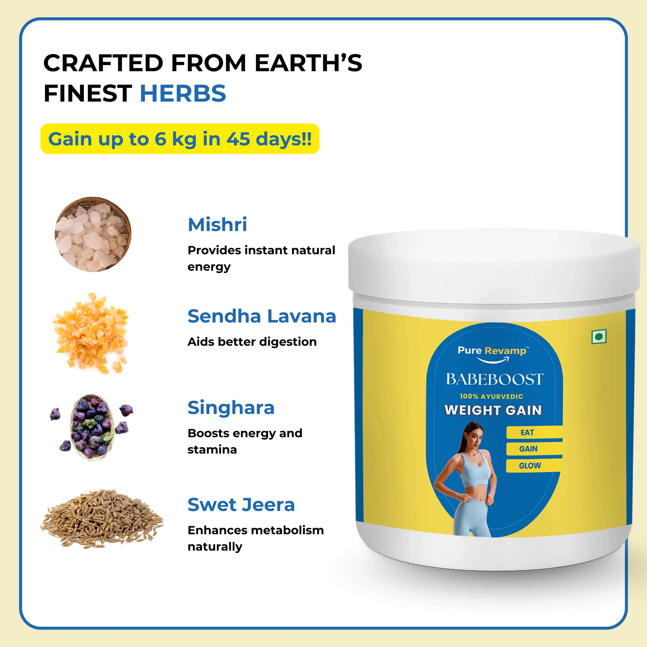 BabeBoost – Advanced Ayurvedic Weight Gainer for Women - 3