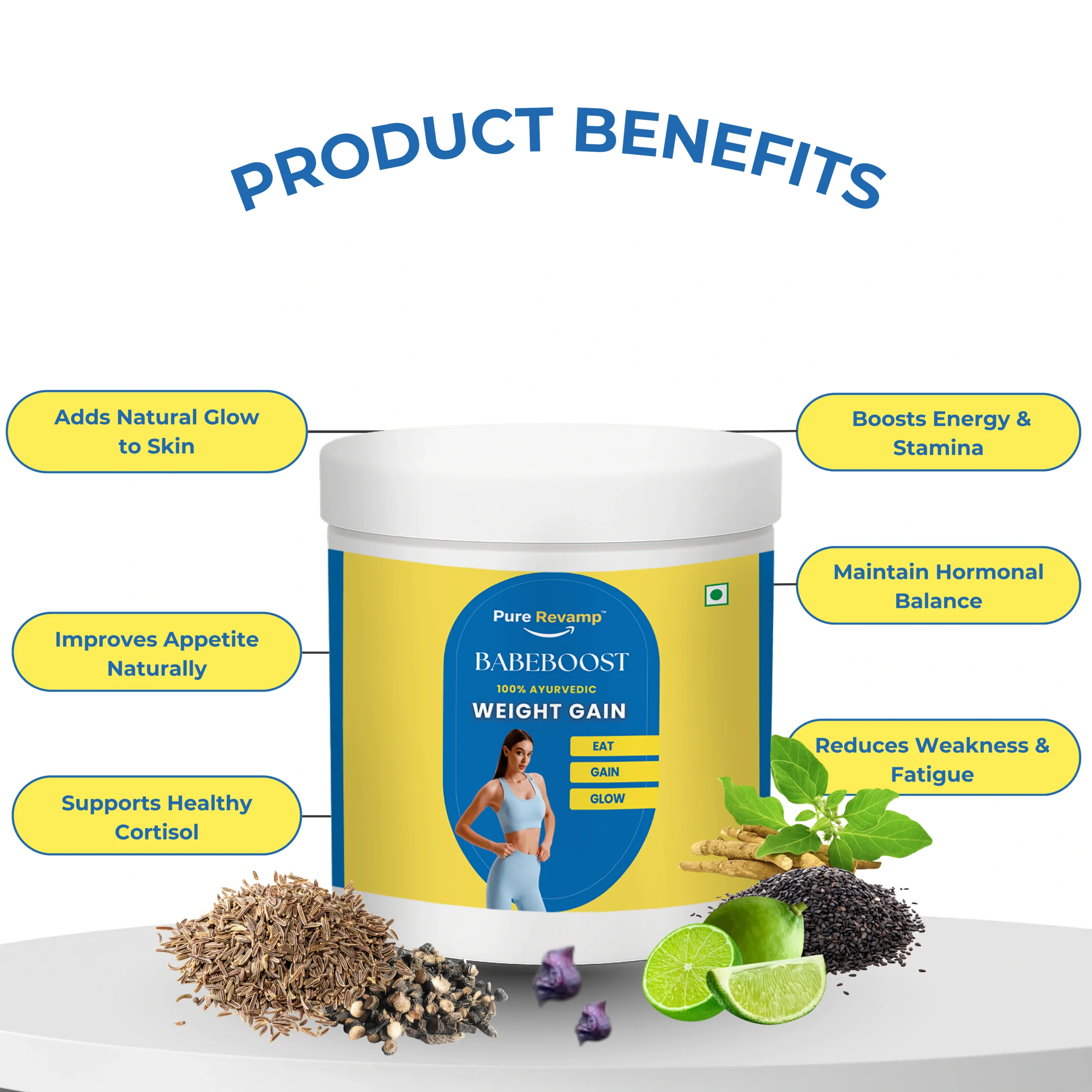 BabeBoost – Advanced Ayurvedic Weight Gainer for Women - 4