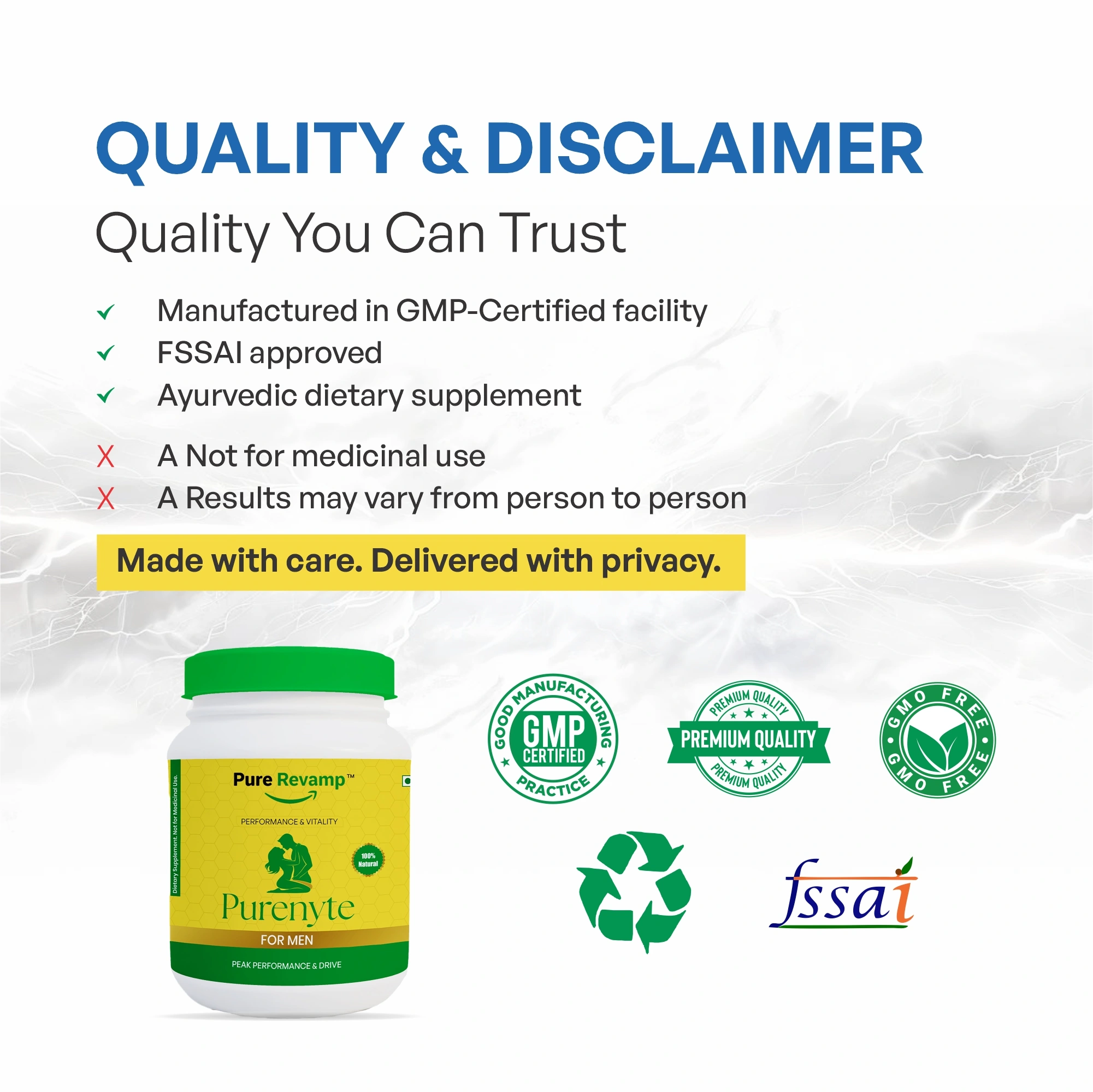 PureNyte – Ayurvedic Sex Supplement for Men | 13 Potent Ingredients for Vitality & Stamina - 3